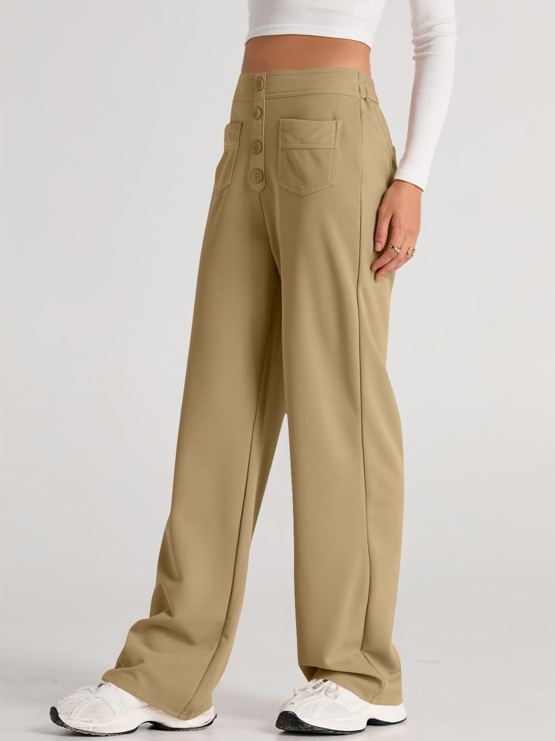 Valenzora | Weite Hose mit Taschen, elegant und bequem