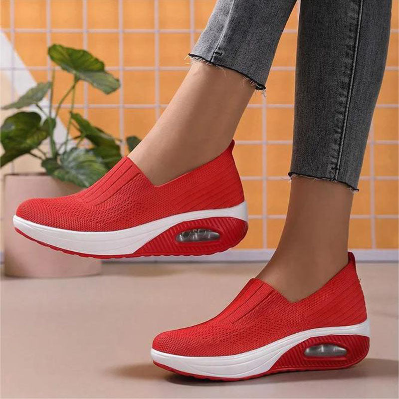 Valenzora | Atmungsaktive Slip-on-Sneaker mit ergonomischer Sohle für Damen