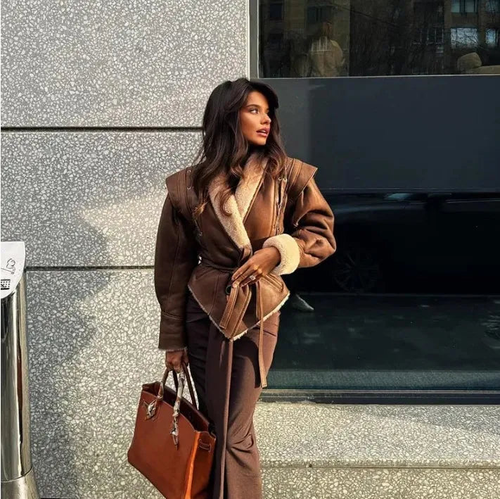 Valenzora | Suede jacket for women