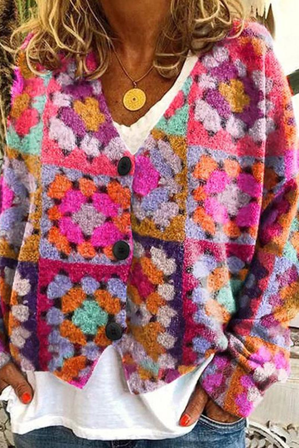 Valenzora | Bedruckte Boho-Weste im Vintage-Stil