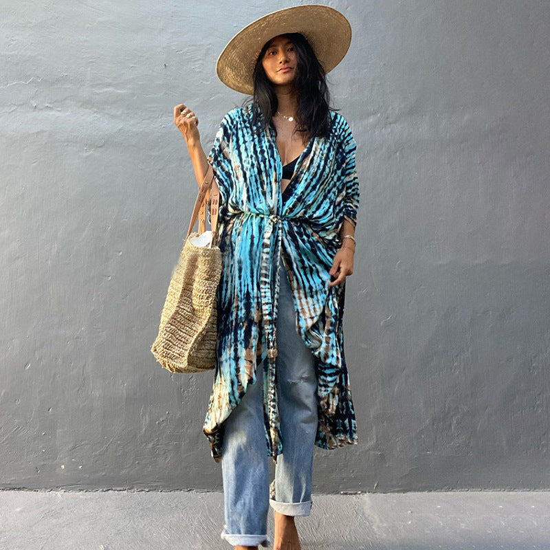 Valenzora | Glamorous Sun Protection Resort Beach Dress Cover Up