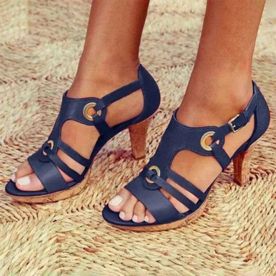 Valenzora | Bohemian high-heel sandals