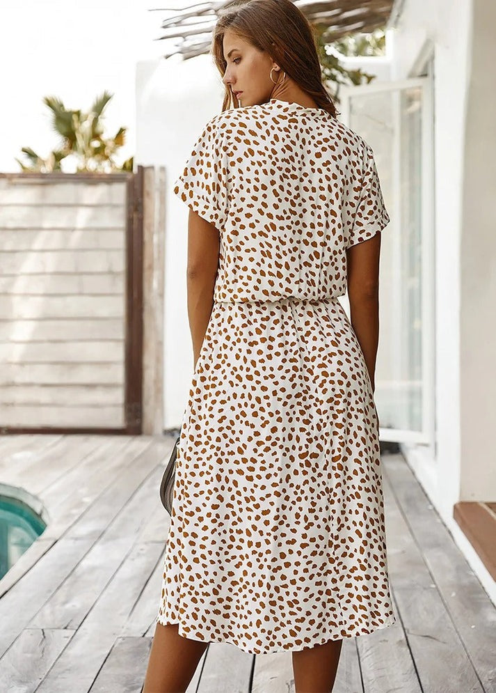 Valenzora | Fließendes Boho-Kleid