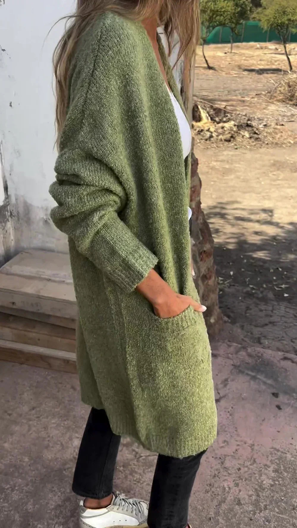 Valenzora | Cozy knitted coat