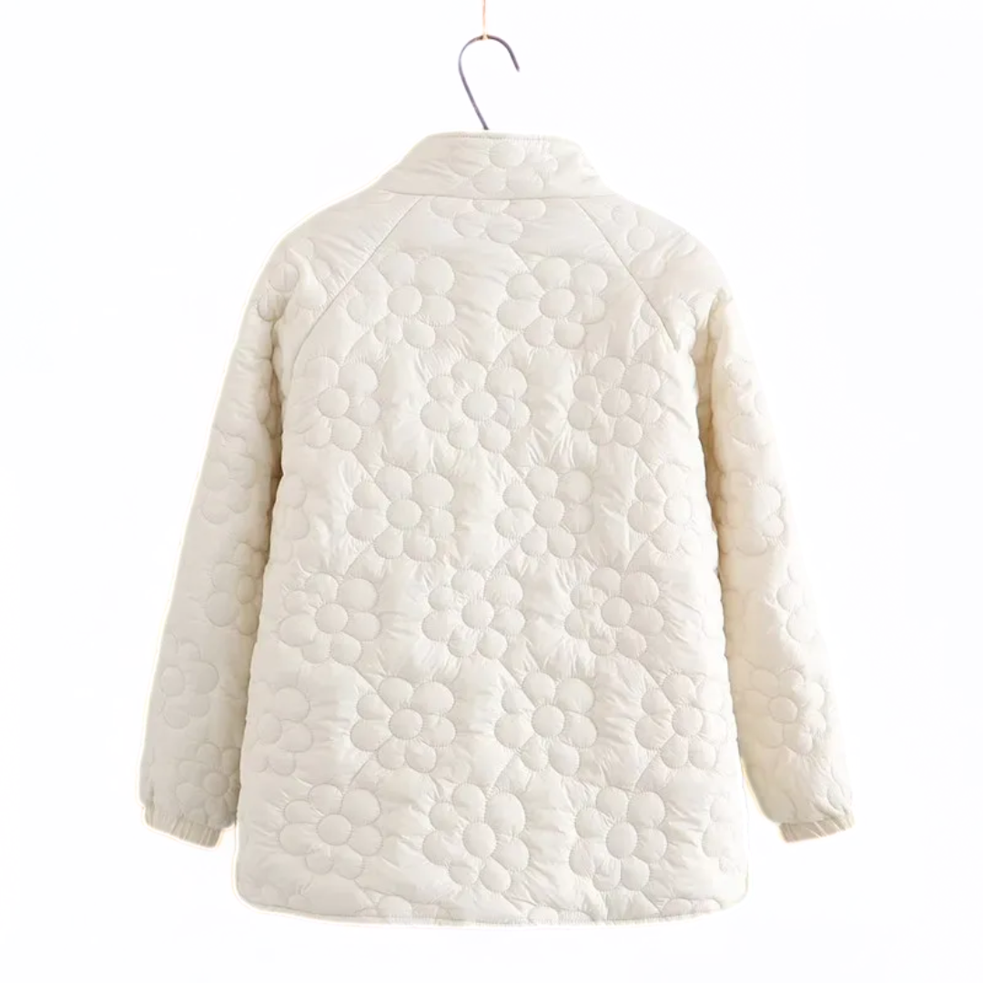 Warmly padded jacket, elegant