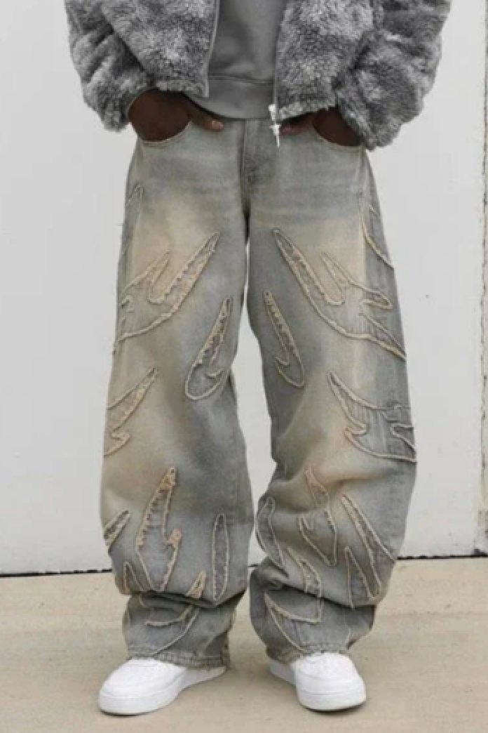 Valenzora | Retro Baggy Jeans In Streetwear Style