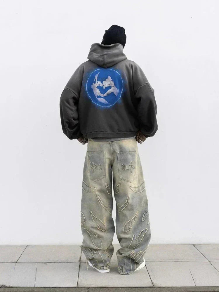 Valenzora | Retro Baggy Jeans In Streetwear Style