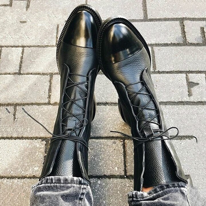 Balesco – Damen-Winterstiefel aus echtem Leder