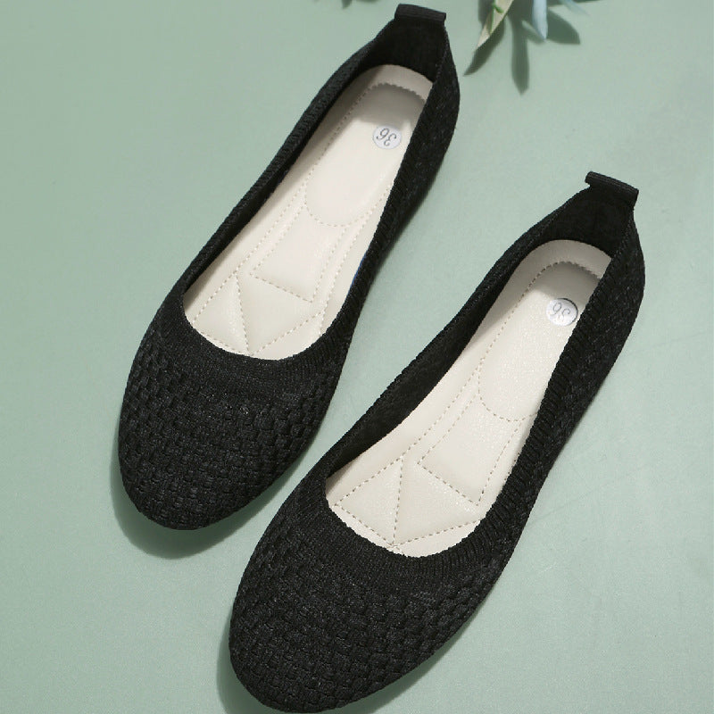 Bequeme Schuhe mit weicher Sohle