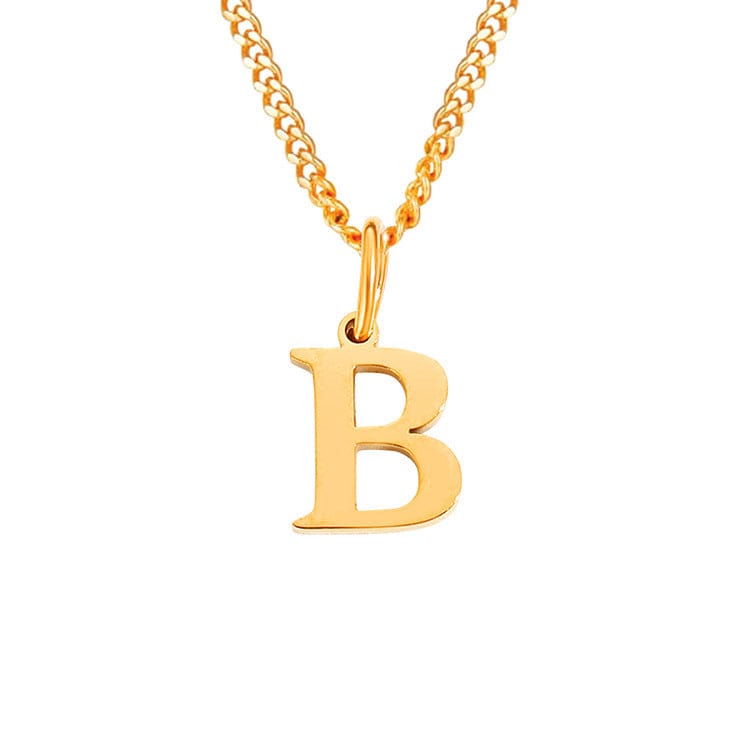 Valenzora | Buchstaben alle gleich 14k Edelstahlkette