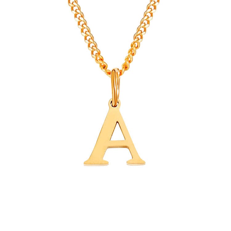 Valenzora | Buchstaben alle gleich 14k Edelstahlkette