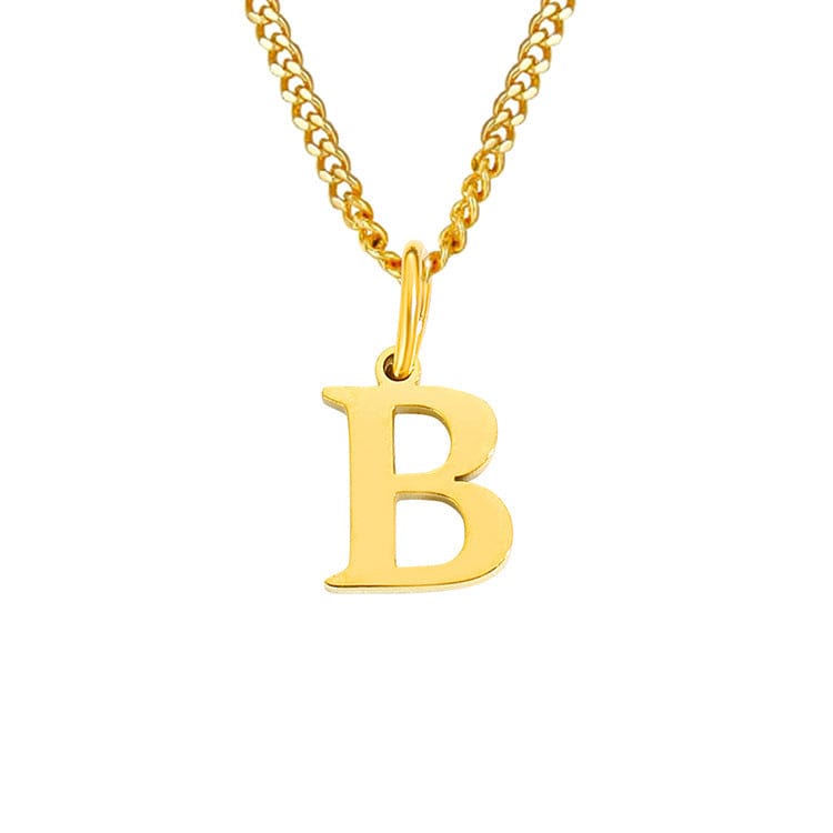 Valenzora | Buchstaben alle gleich 14k Edelstahlkette