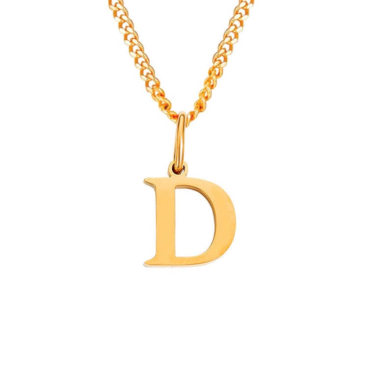 Valenzora | Buchstaben alle gleich 14k Edelstahlkette
