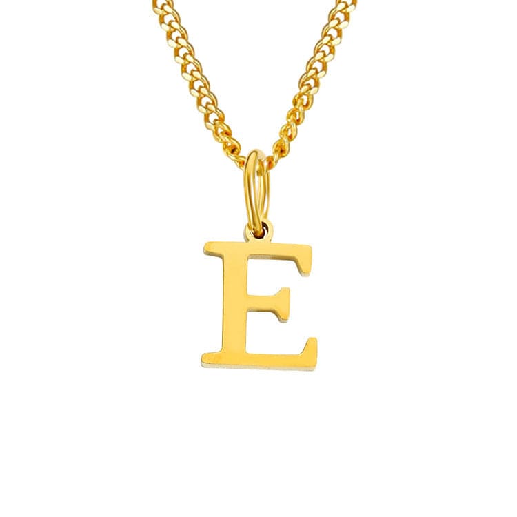 Valenzora | Buchstaben alle gleich 14k Edelstahlkette