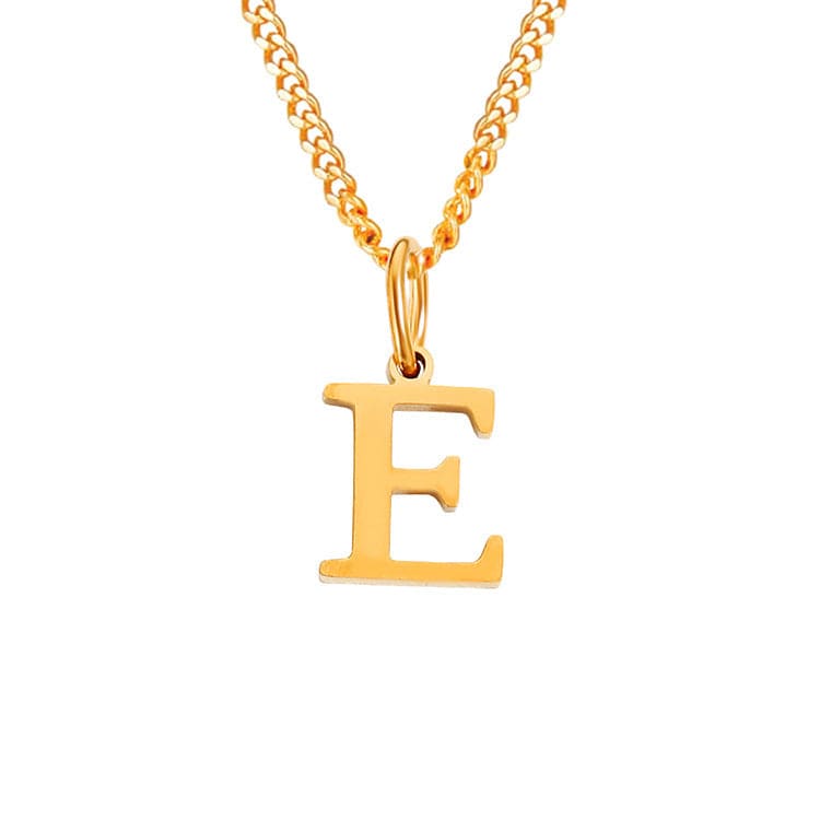Valenzora | Buchstaben alle gleich 14k Edelstahlkette