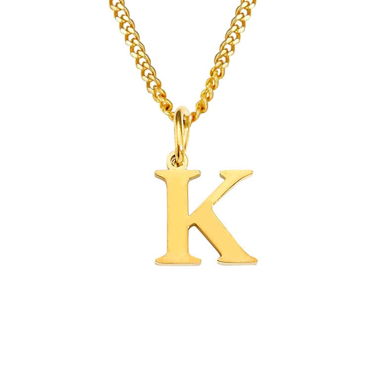 Valenzora | Buchstaben alle gleich 14k Edelstahlkette