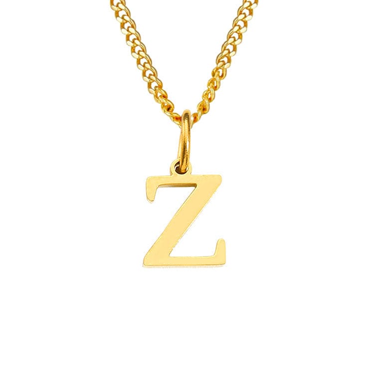 Valenzora | Buchstaben alle gleich 14k Edelstahlkette