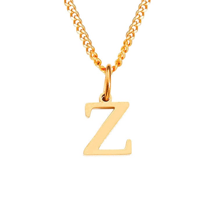 Valenzora | Buchstaben alle gleich 14k Edelstahlkette
