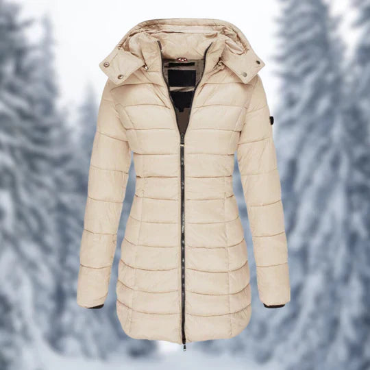 Valenzora - Women's winter coat with detachable hood