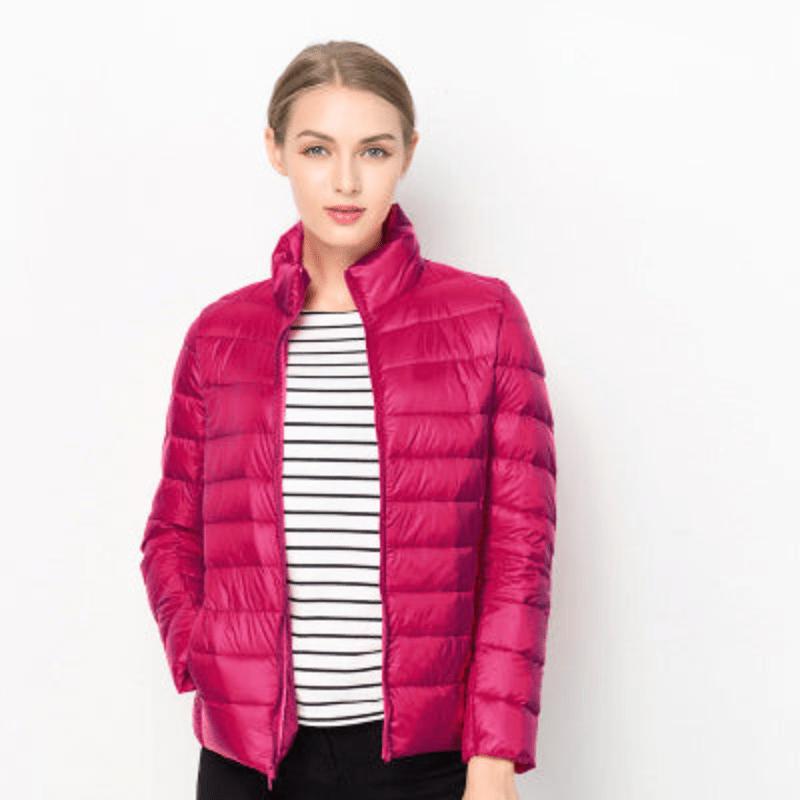 Valenzora | Women's Jacket Elegant Lightweight Down Jacket Trendy & Comfortable