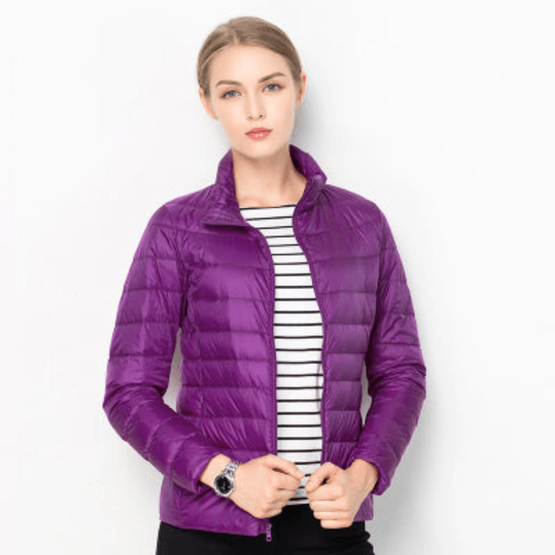 Valenzora | Women's Jacket Elegant Lightweight Down Jacket Trendy & Comfortable