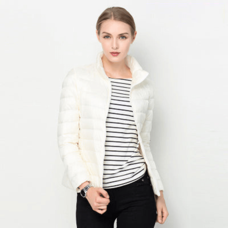 Valenzora | Women's Jacket Elegant Lightweight Down Jacket Trendy & Comfortable