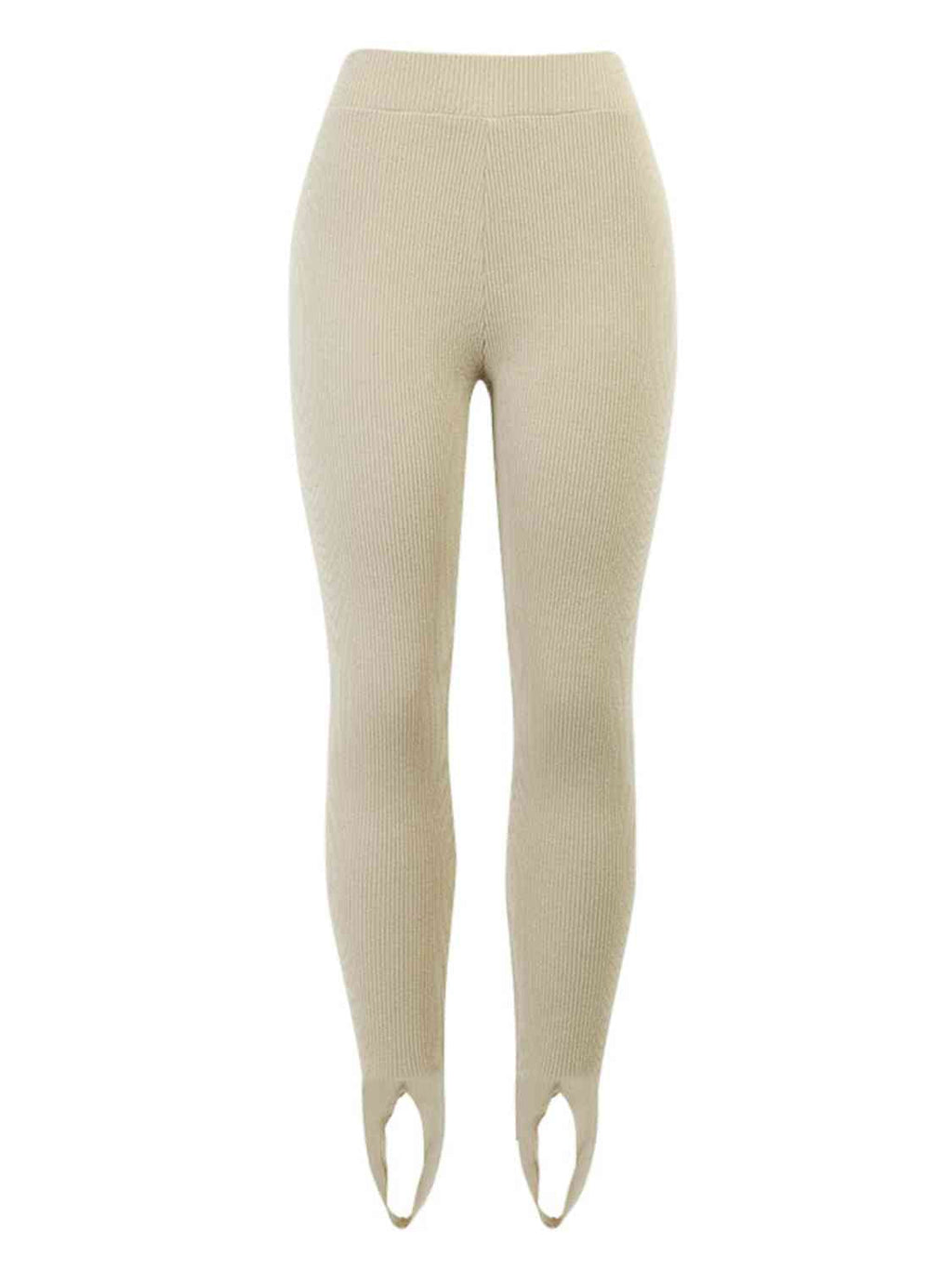 Valenzora | Ribbed Mid-Waist Leggings