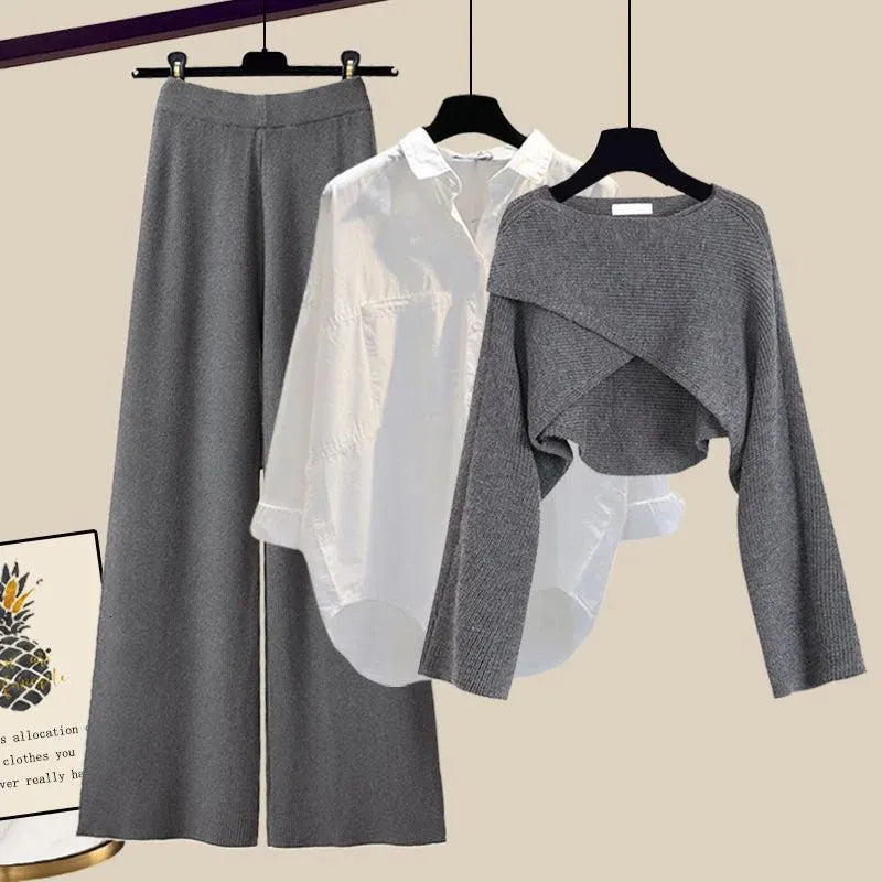 Valenzora | Comfortable three-piece set with long sleeves
