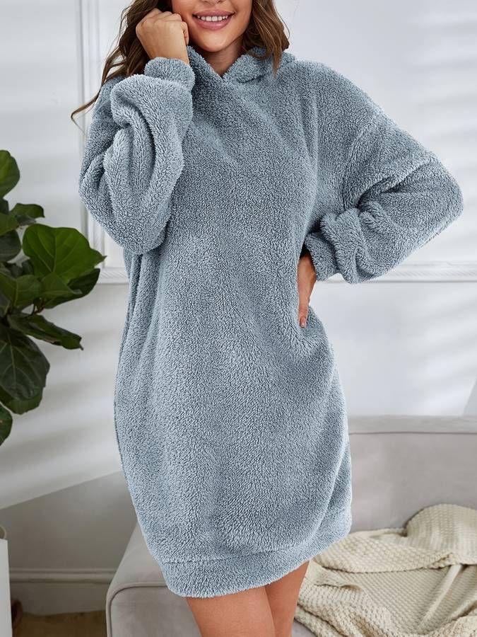 Valenzora | Bequemer Freizeit-Kapuzenpullover für Damen