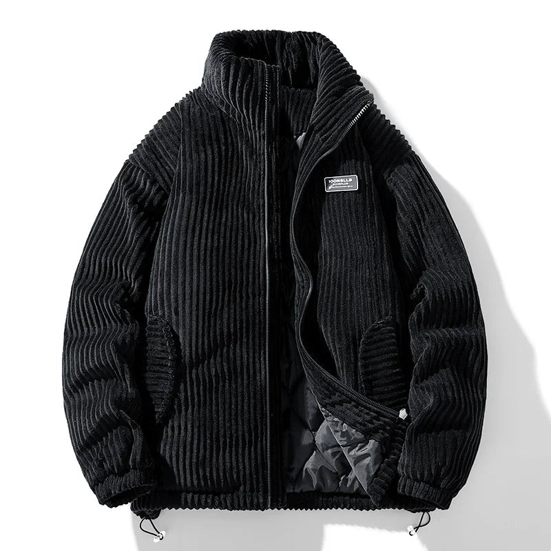 Valenzora | Gesteppte Samt-Cordjacke – Stil & Komfort für Damen