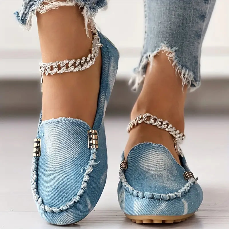 Valenzora | mit Denim-Design und legerer Passform Für Damen