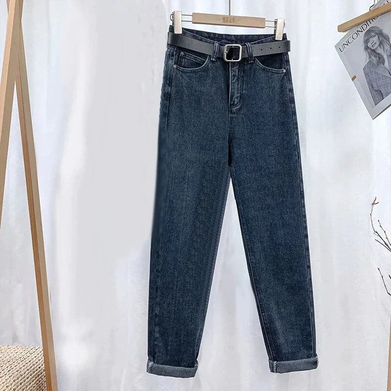 Valenzora | Jeans High Waist Straight Leg Klassisches 5-Pocket-Design Lässiger Komfort