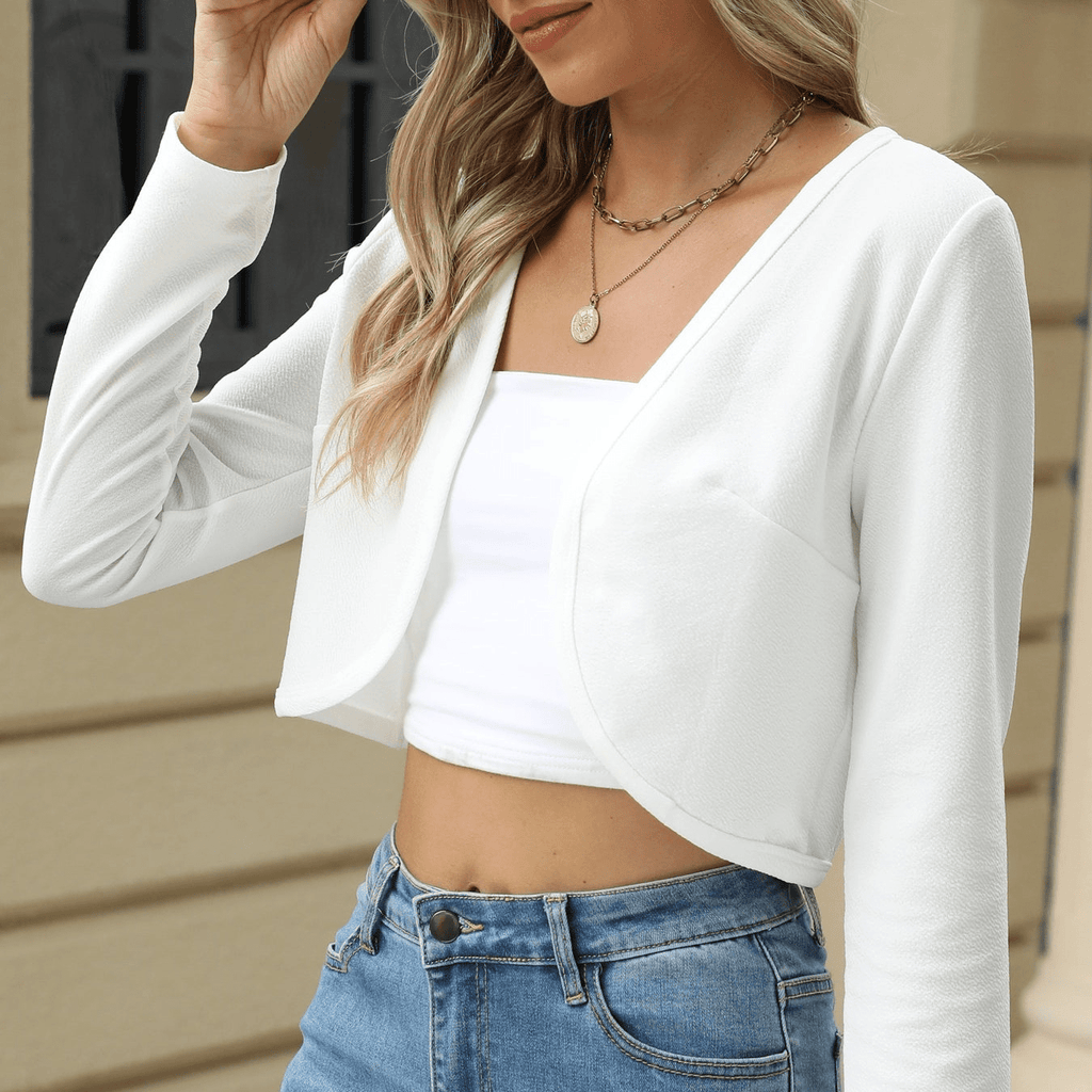 Valenzora | Eleganter Bolero Blazer Vielseitiger Stil für die moderne Frau Damenoberteil