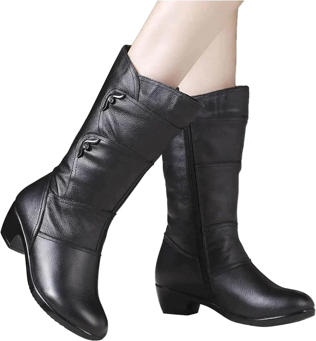 Valenzora – Leather winter boots – Women