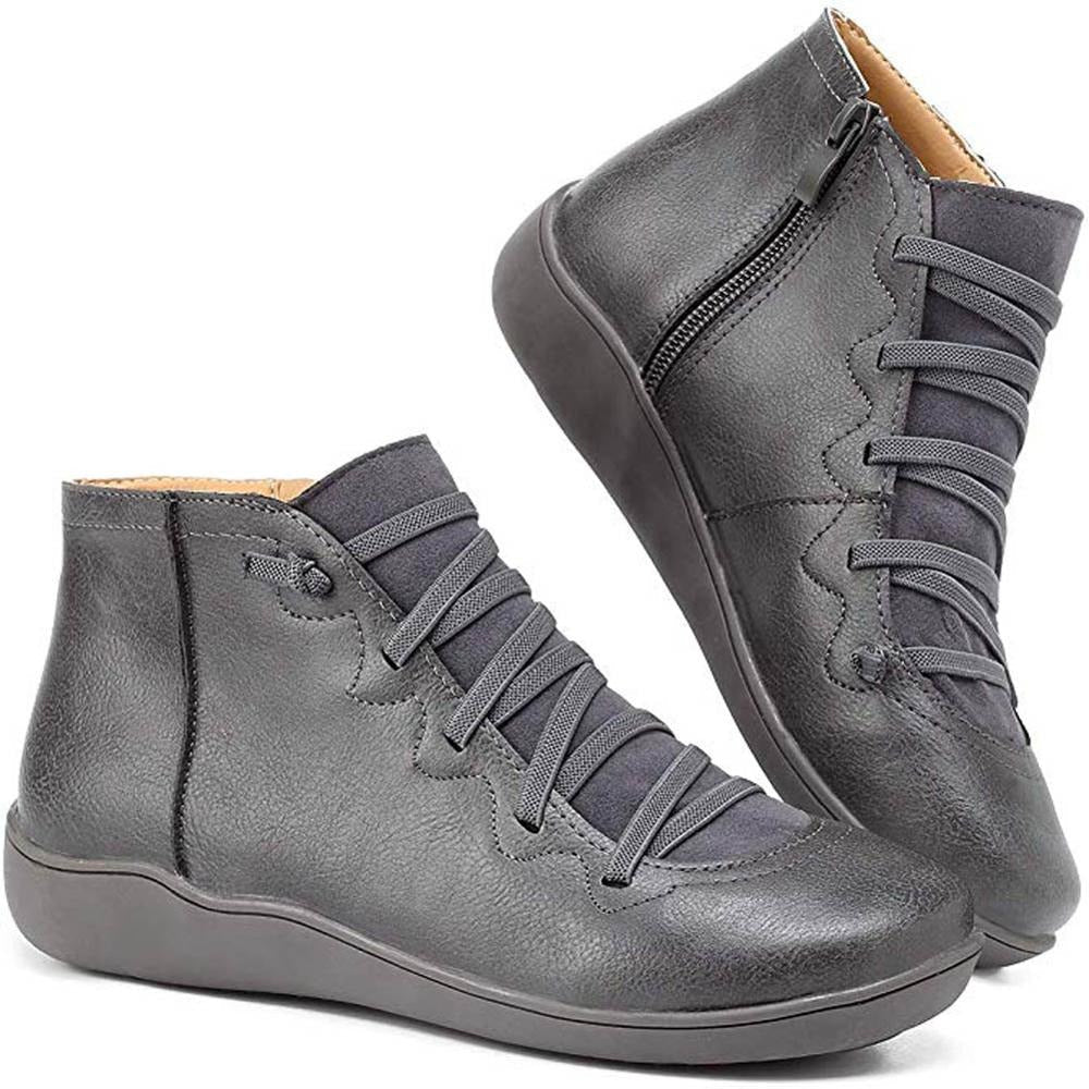 Valenzora | Women's ankle boots – comfortable lace-up closure
