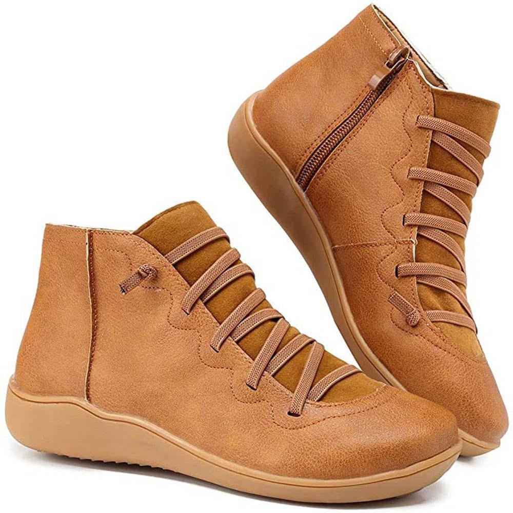 Valenzora | Women's ankle boots – comfortable lace-up closure