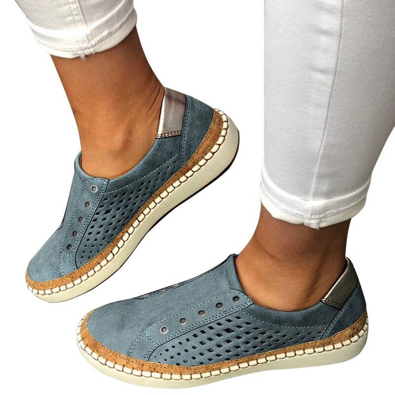 Valenzora | Atmungsaktive, vulkanisierte, perforierte Leicht-Sneaker