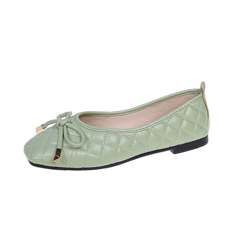 Valenzora | Butterfly Bow Tie Breathable Square Toe Non-Slip Slippers