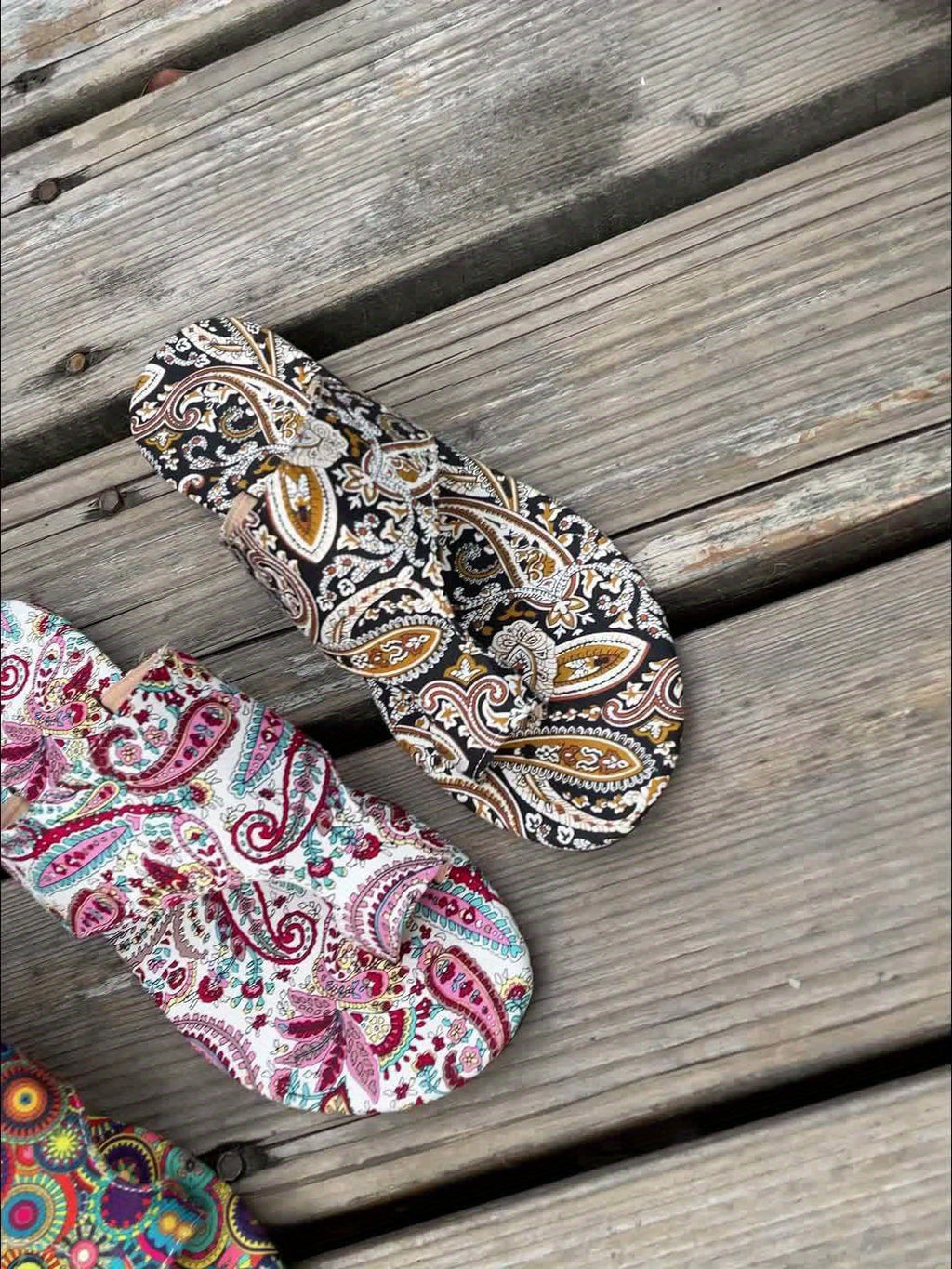 Valenzora | Floral Flip Flops for Women