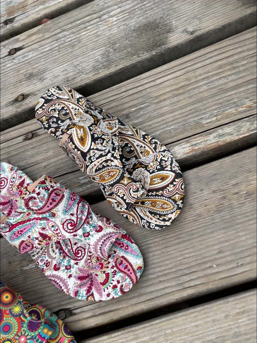 Valenzora | Floral Flip Flops for Women