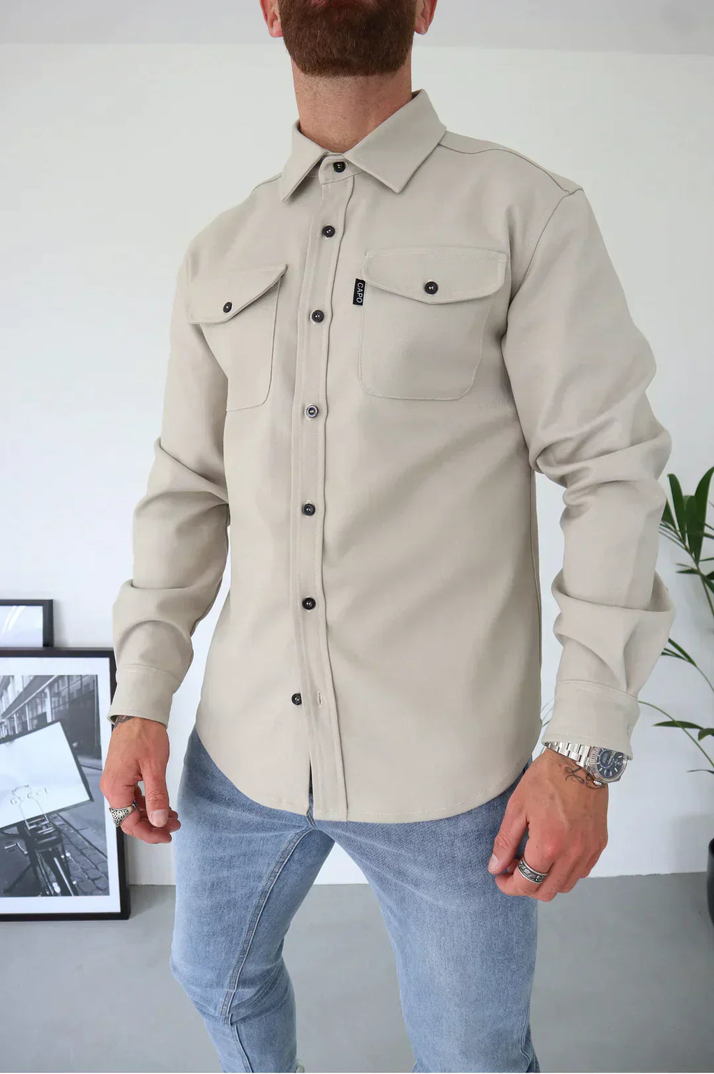 Valenzora | Premium Button-Down Jacket