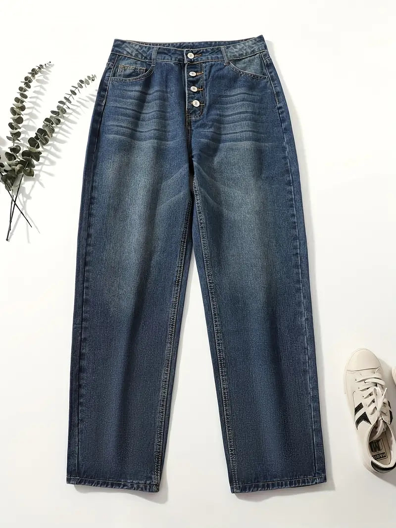 Valenzora | Locker sitzende Denim-Jeans für Damen