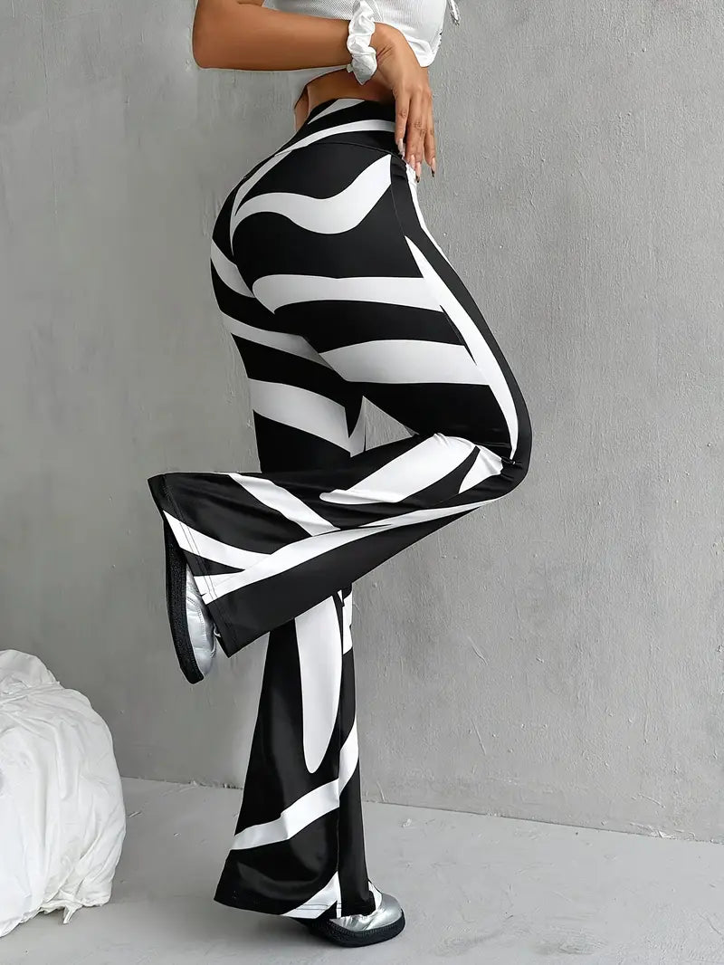 Valenzora | High-waisted stretch trousers for women