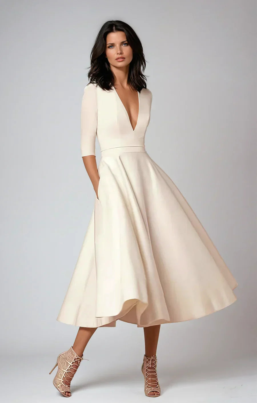 Valenzora | Timeless swing dress in the style of the 60s