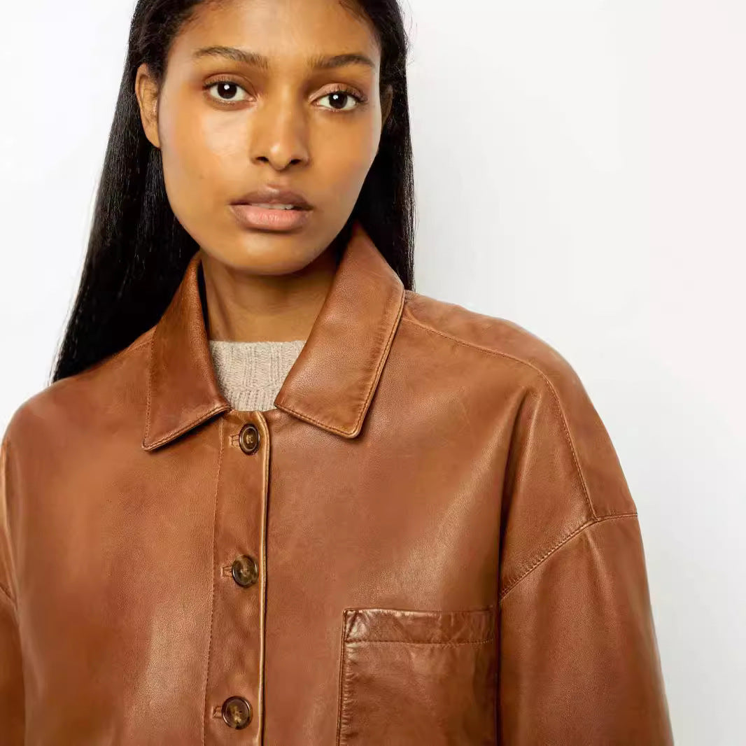 Valenzora | Vintage-Lederjacke