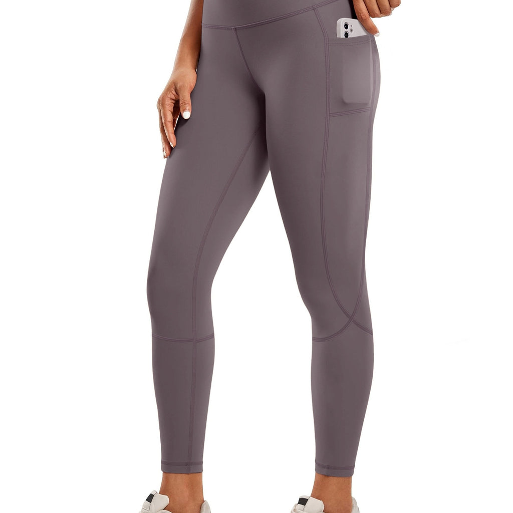 Valenzora | Schnelltrocknende Damen-Yogahose mit hoher Taille und Tasche