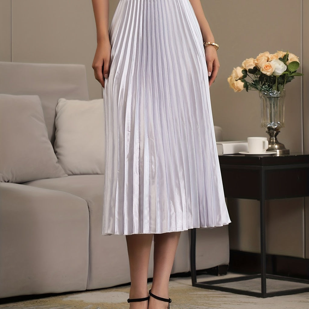 Valenzora | Eleganter A-Linien-Faltenrock
