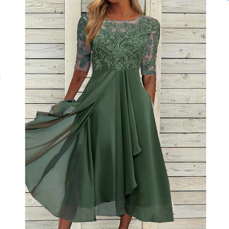 Valenzora | Elegantes Spitzenkleid