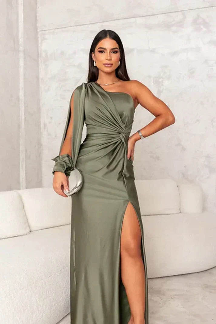 Valenzora | Satin dress Effortless elegance with every step