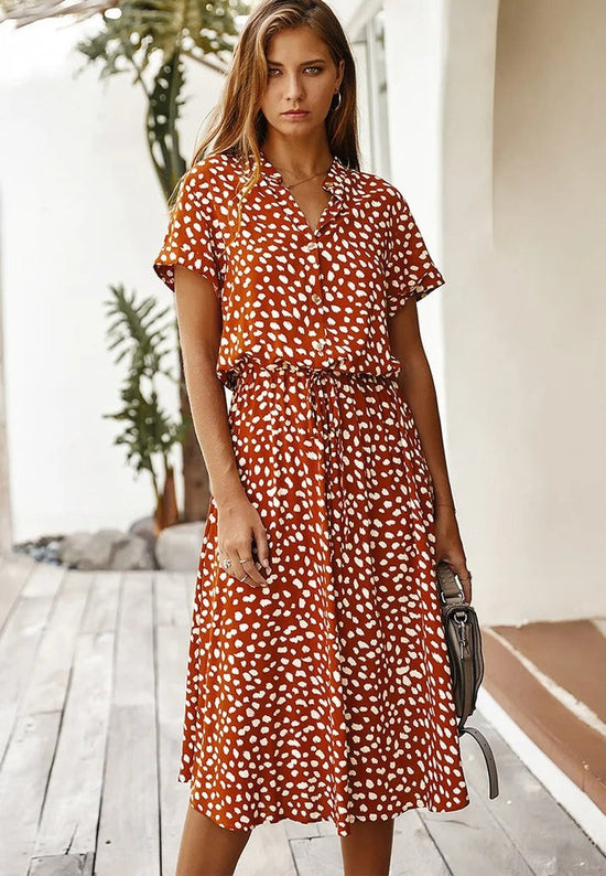 Valenzora | Elegant long-sleeved winter dress for women